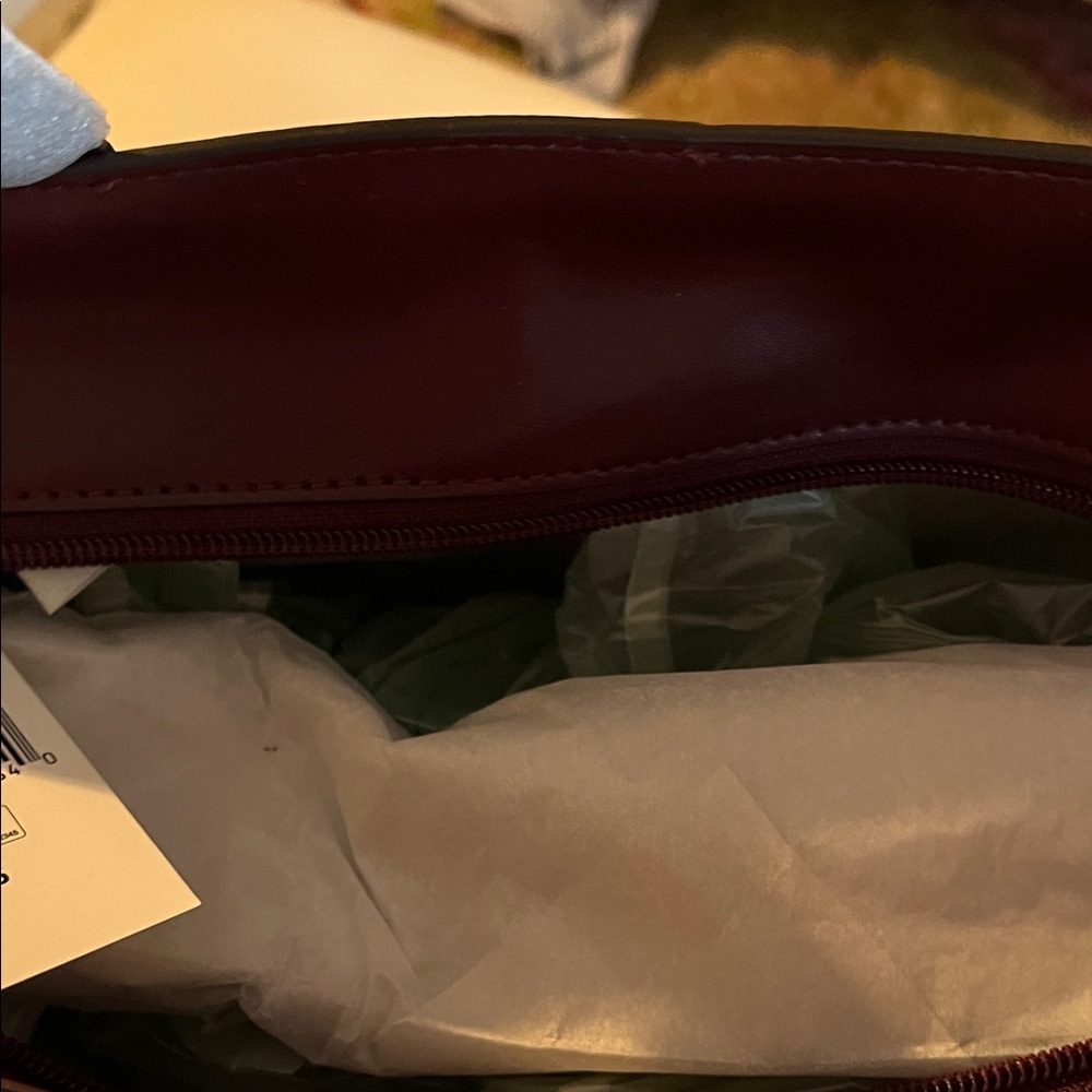 Michael Kors Two-Tone Pink and Purple Tote - Picture 10 of 14